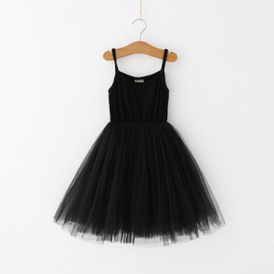 Платье детское арт КД113, цвет:чёрный