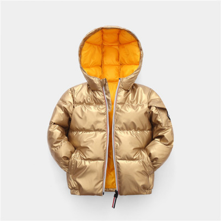 Куртка детская арт КД17, цвет: золото