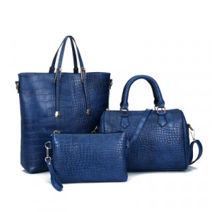 Набор сумок из 3 предметов, арт А55, цвет:синий