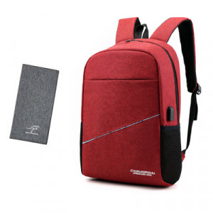 Рюкзак и кошелёк, арт Р21, цвет:красный ОЦ