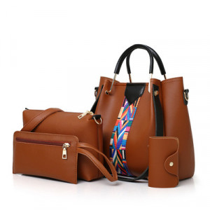 Комплект сумок из 4 предметов, арт А11, цвет:верблюд ОЦ