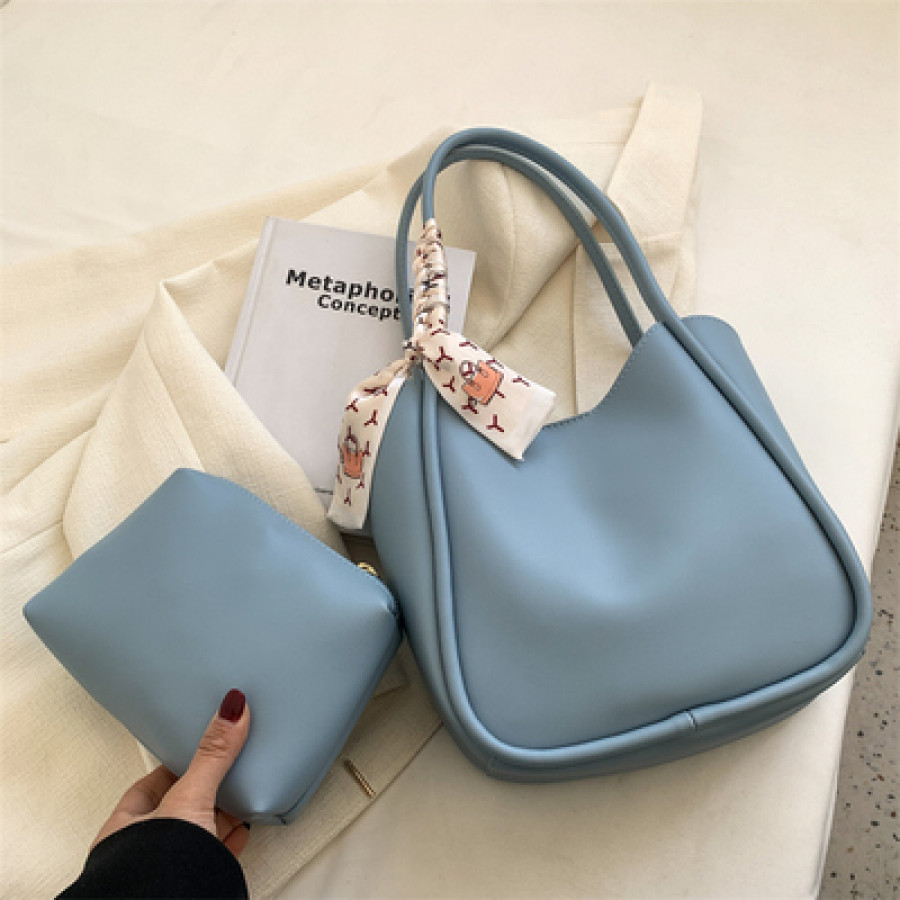 Набор сумок из 2 предметов, арт А81, цвет:синий