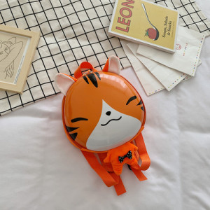Рюкзак для малышей, арт РМ1, цвет:оранжевый кот