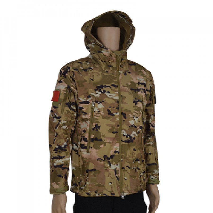 Демисезонная тактическая  куртка, арт МЛ2, цвет:СР камуфляж