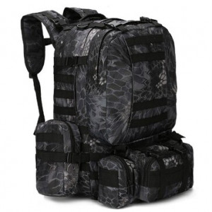 Тактический рюкзак на 50-70 литров, арт МЛ9, цвет: питон