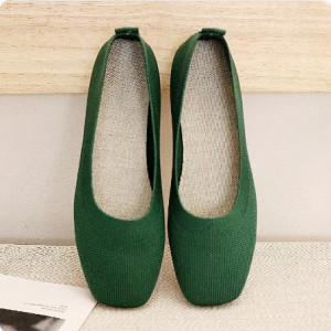 Туфли женские, арт ОБ119, цвет:тёмно-зелёный
