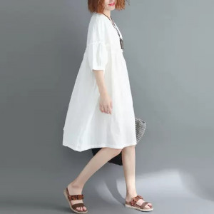 Платье женское, арт КЖ486, цвет: белый ОЦ