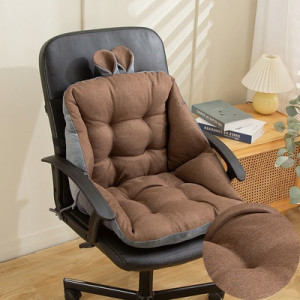 Подушка для сиденья,  арт 24031, цвет: коричневый лён ОЦ