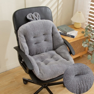 Подушка для сиденья, арт 24031,  цвет: серый бархат ОЦ
