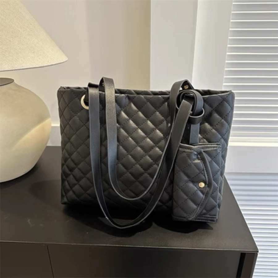 Набор сумок из 2 предметов, арт А120, цвет: чёрный ОЦ