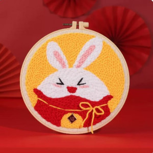 Набор для ковровой вышивки, арт ТВ1, цвет: Lucky Bunny
