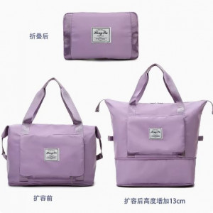 Дорожная сумка арт СС2, цвет: светло-фиолетовый