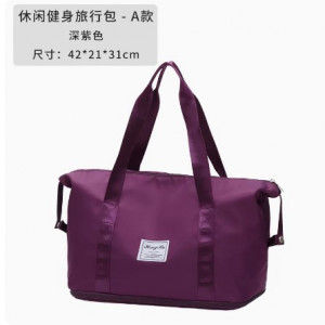 Дорожная сумка, арт СС3, цвет: тёмно-фиолетовый