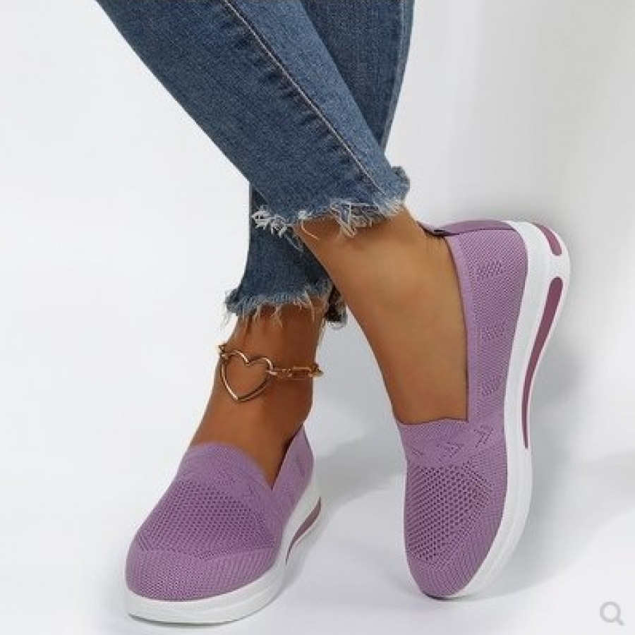 Обувь женская до размера 43, арт ОБ143, цвет:фиолетовый ОЦ