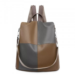 Рюкзак женский, арт Р152, цвет: коричневый ОЦ