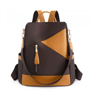 Рюкзак женский, арт Р151, цвет: тёмно-коричневый ОЦ