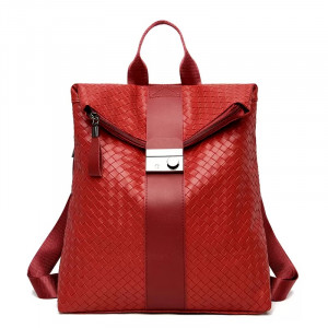 Рюкзак женский, арт Р160, цвет: красный ОЦ