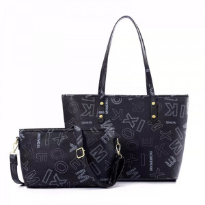 Набор сумок из 2 предметов, арт А141, цвет: чёрный ОЦ