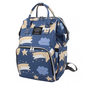 Сумка-рюкзак для мамы, арт Б306, цвет: звезда ОЦ