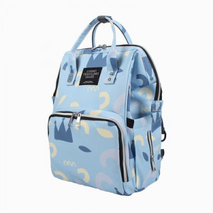 Сумка-рюкзак для мамы, арт Б306, цвет: корона ОЦ