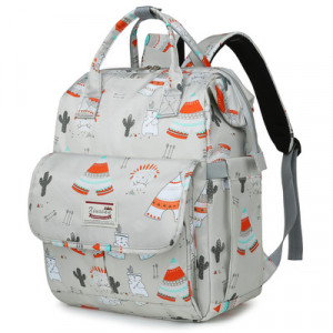 Сумка-рюкзак для мамы, арт Б307, цвет: мультфильм