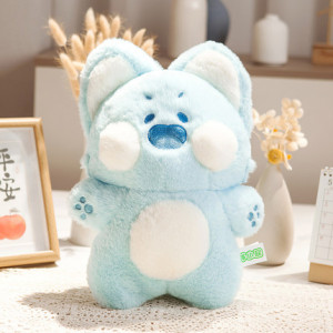 Игрушка арт ИГ24, цвет: синий с белым