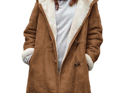 Пальто женское, арт НКЖ 1, цвет: коричневый до 5XL