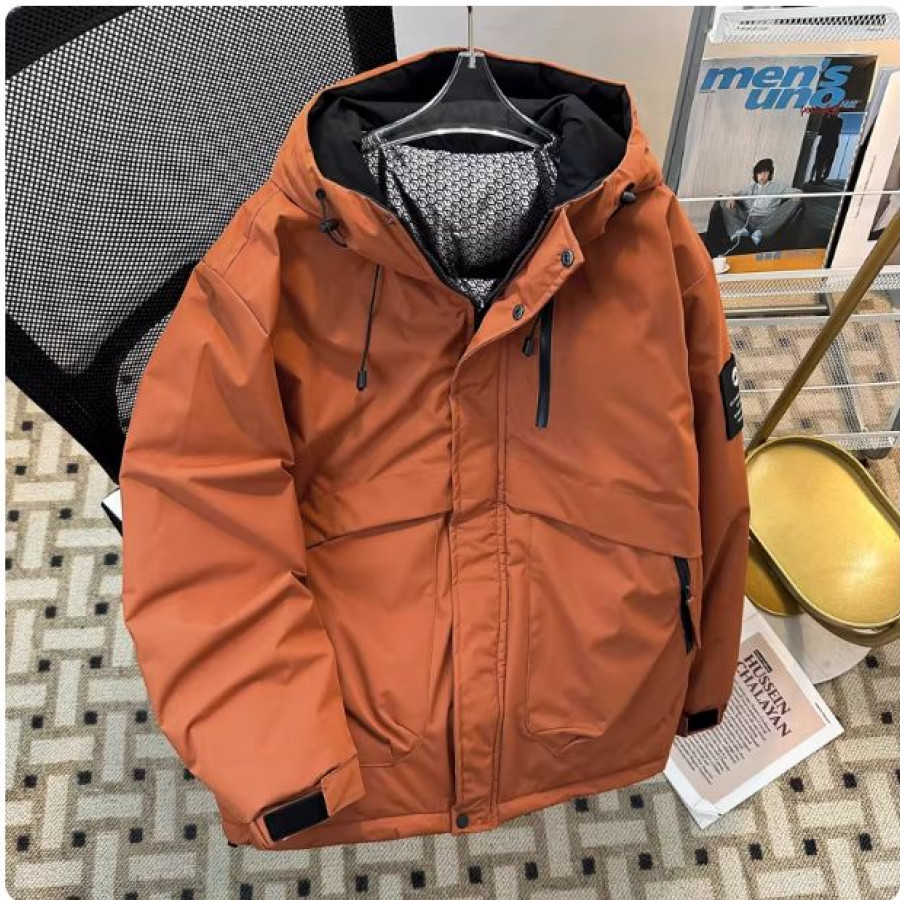 Куртка мужская/женская, арт МВ4, цвет: кирпично - красный