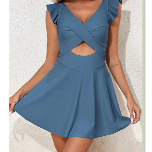 Купальник слитный, арт КП23, цвет: морской