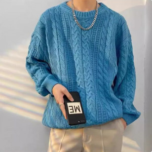 Свитер мужской, арт МТ1, цвет: синий