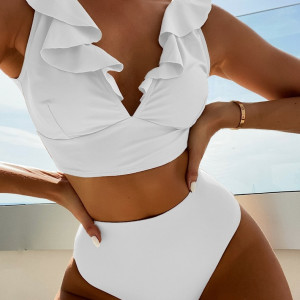 Купальник из 2 предметов, арт КП31, цвет: белый