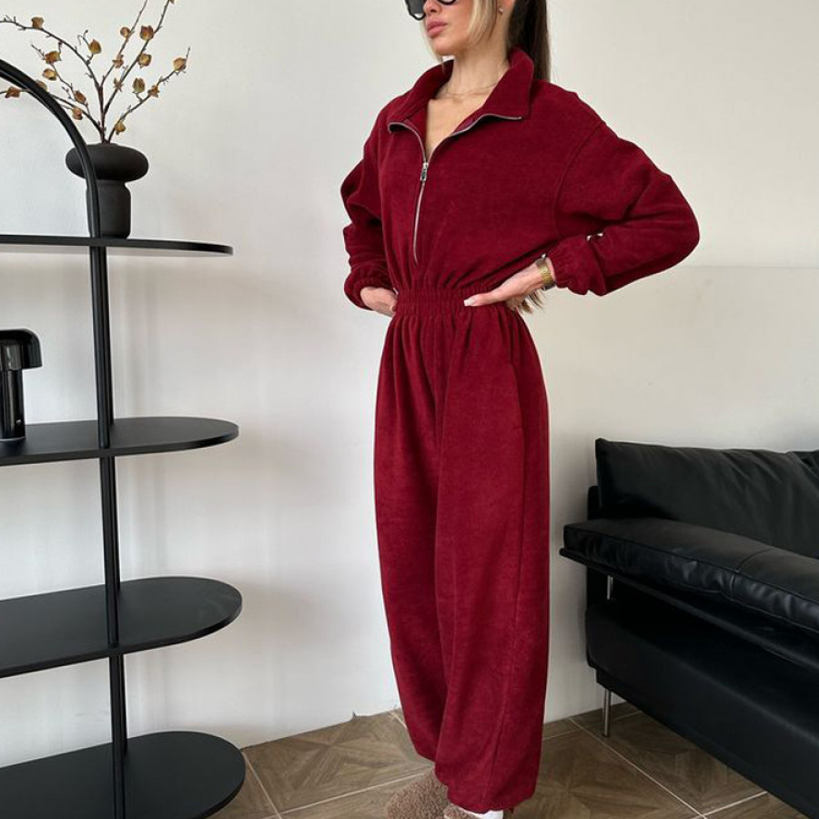 Комбинезон женский, арт ТП20, цвет: вино