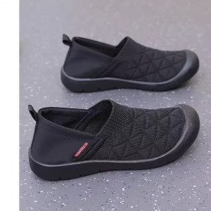 Мокасины женские арт ОБ326, цвет: чёрный