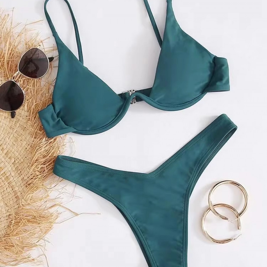 Купальник из 2 предметов, арт КП39, цвет: морской