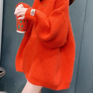 Кофта женская, арт ТП26, цвет: оранжевый