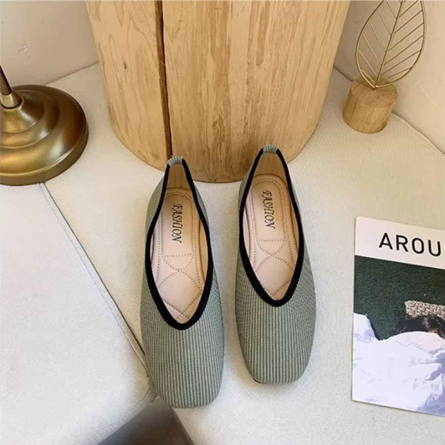 Туфли женские арт ОБ332, цвет: зелёный